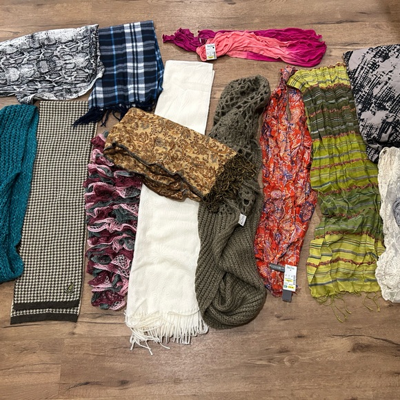 Multicolor Women's Scarf Collection - Picture 1 of 6
